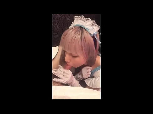 ❤️ Ídolo japonês [mayuka], roupa de empregada francesa, parte 1, broche e masturbação com loção ❤️❌ Porno real vídeo em nós ❌️